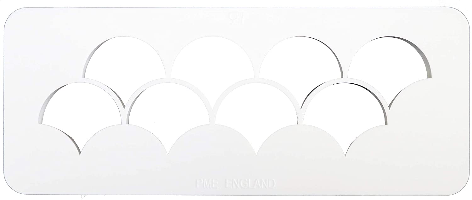 PME Cortador Múltiple Geométrico Escamas de Pez Mediano 2.5 cm