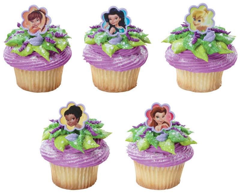 Tinker Bell Cupcake Rings 12ct