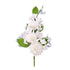 Ramillete de clavel en aerosol rojo n.° 41 blanco n.° 43