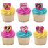 Barbie Be The Future Cupcake Rings 12ct
