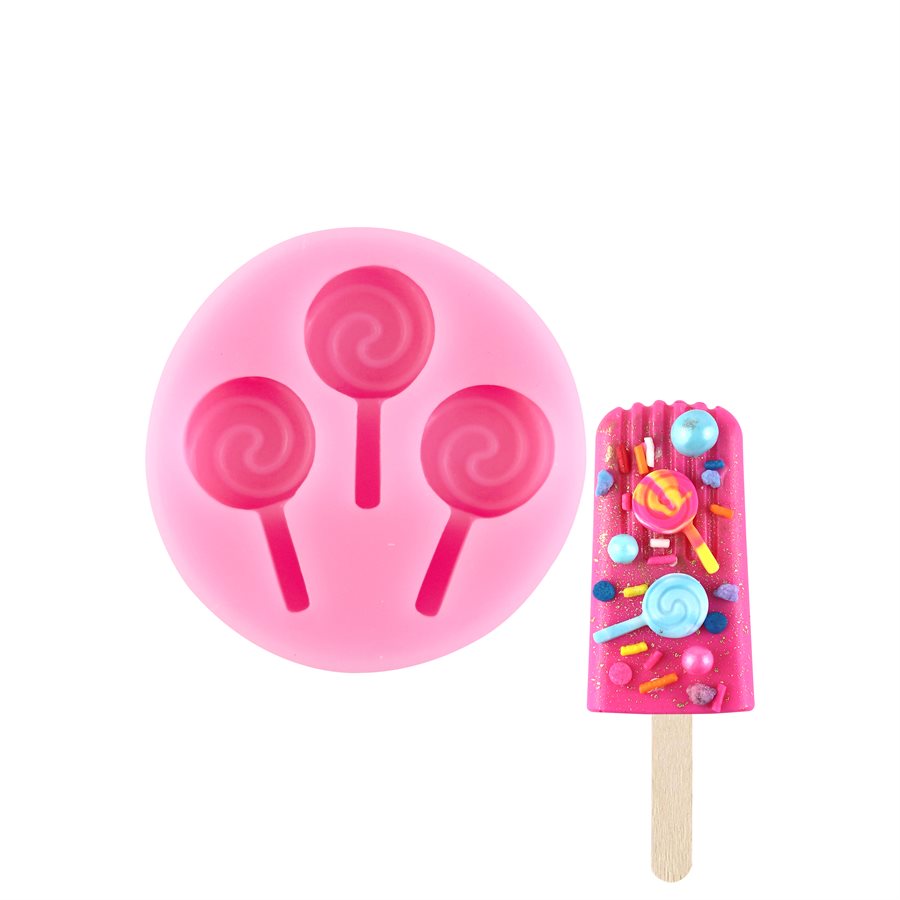 Molde de silicona para piruletas NY Cake
