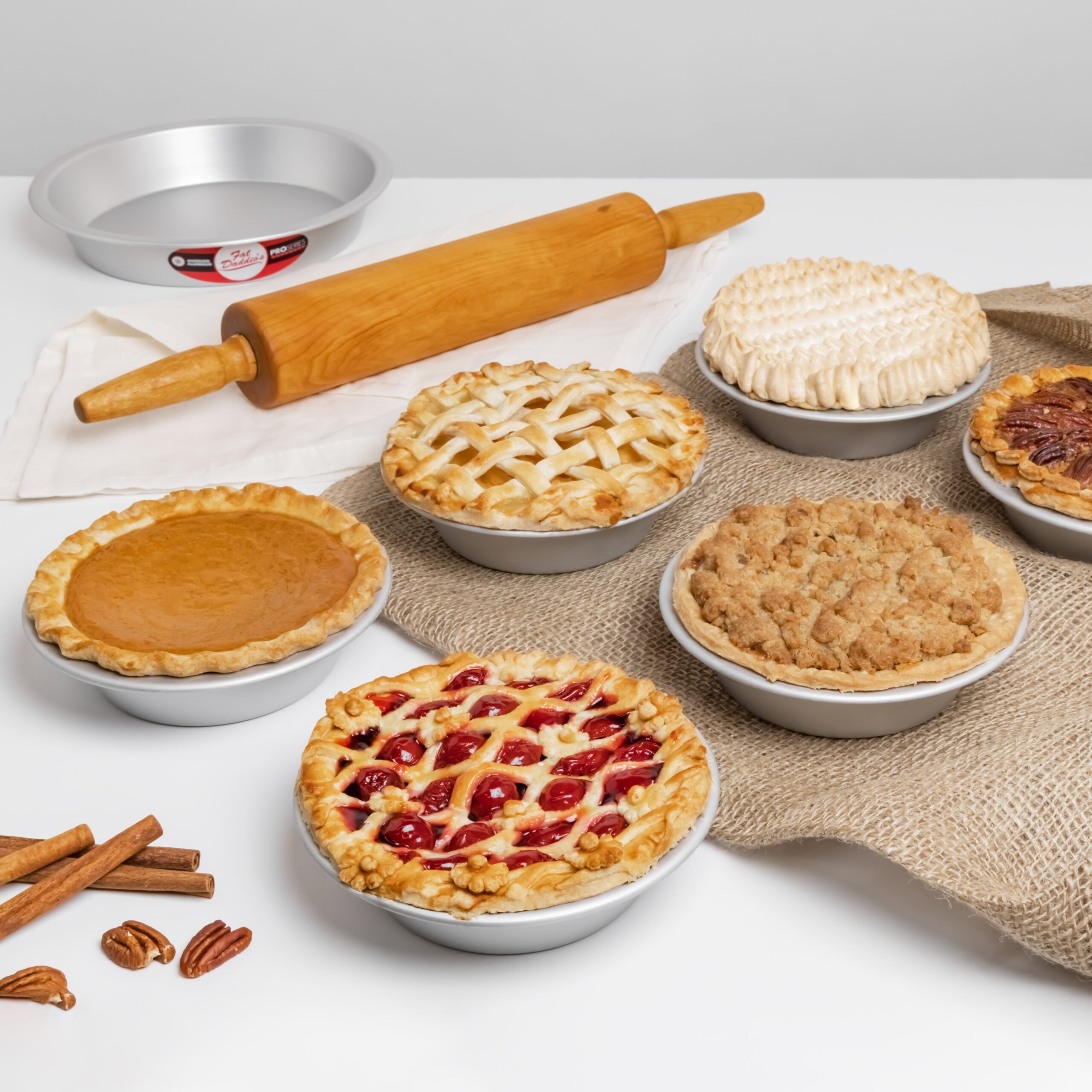 Fat Daddio's Pie Pans — All Sizes