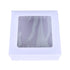 White Window Cake Boxes - 4x4x2.5