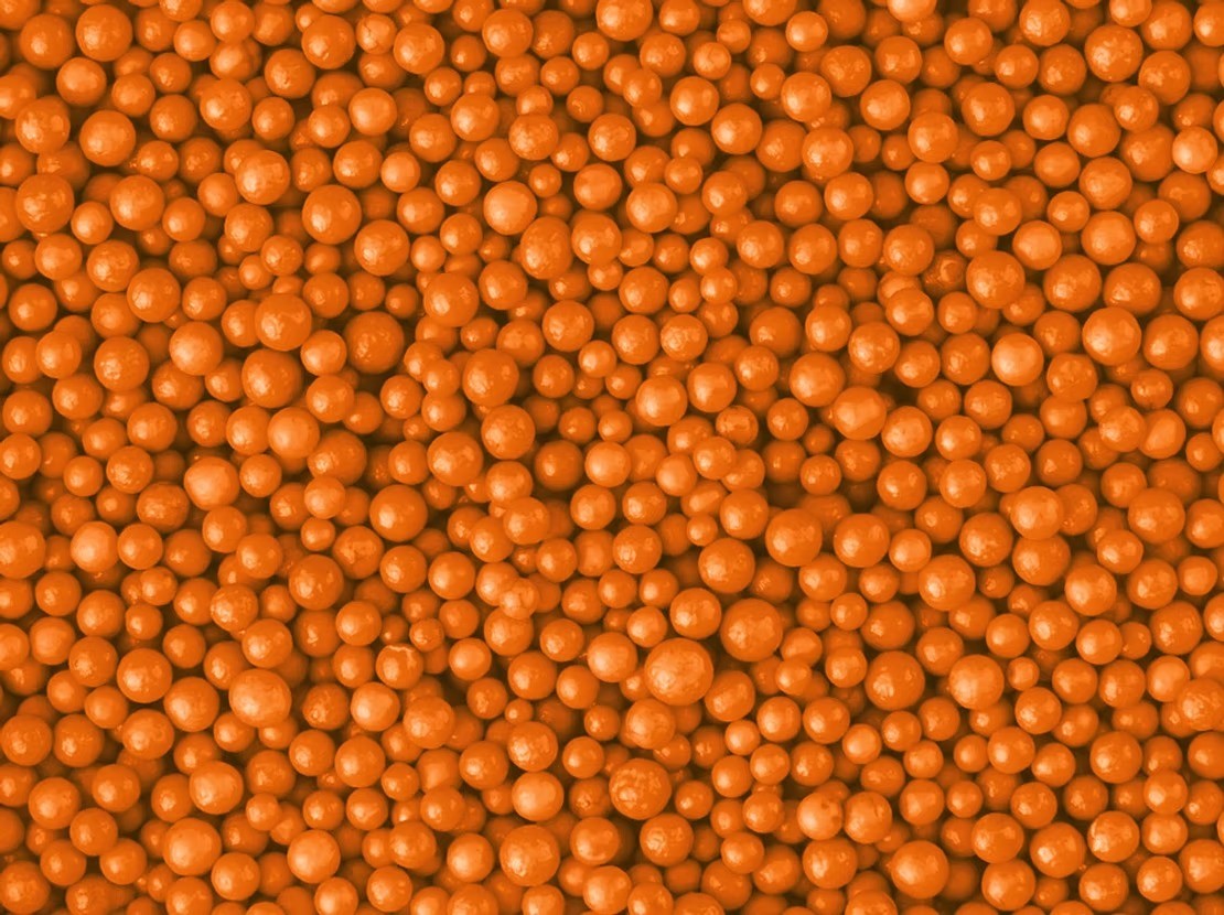 5oz Orange Nonpareil Sprinkles