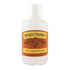 Nielsen-Massey Pure Almond Extract bottles in 2 oz, 4 oz, and 18 oz sizes on a kitchen countertop.