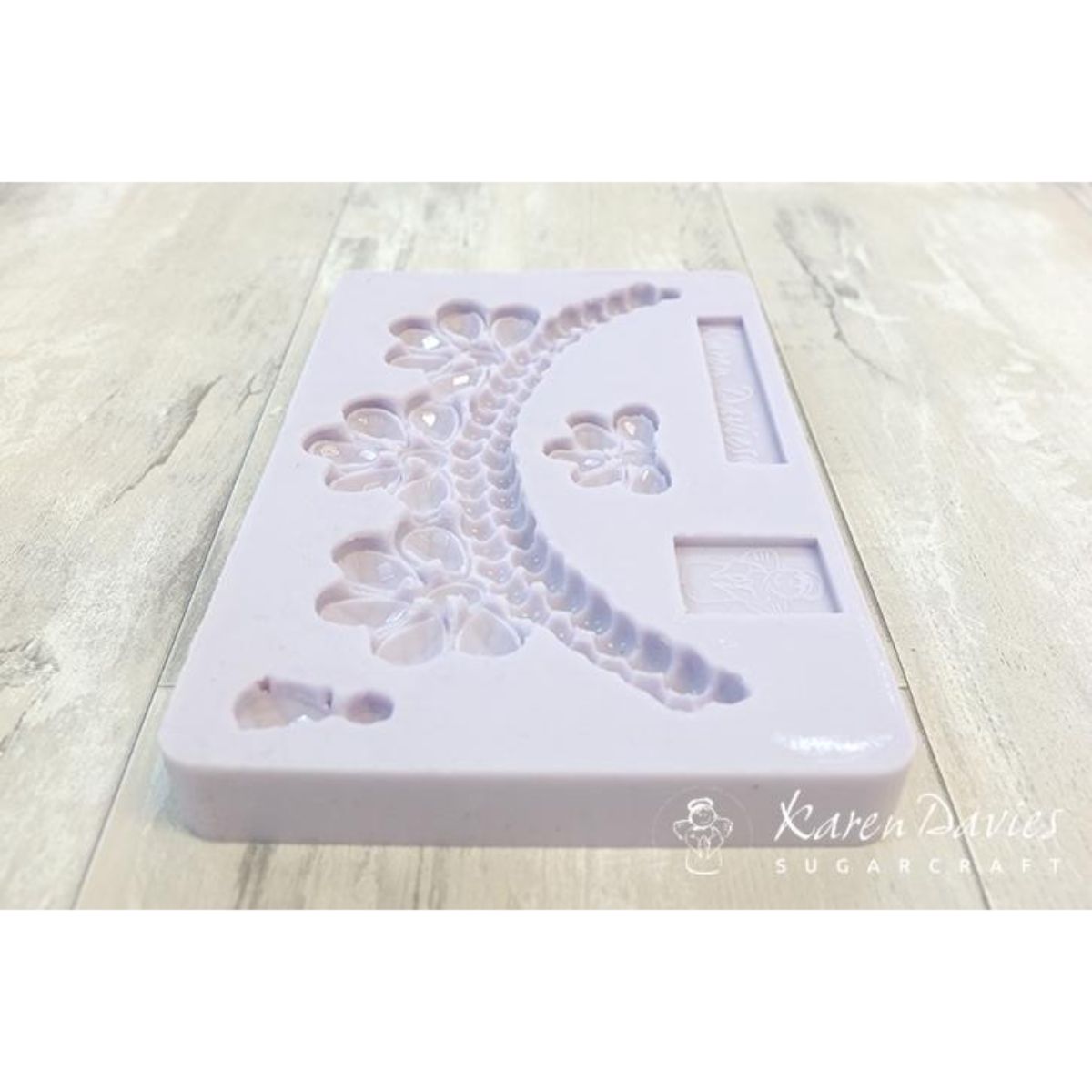 Molde Karen Davies Art Deco de joyas y perlas