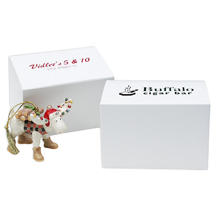 Box #39 - 6 x 4 x4 White Gift Box