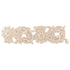 Marvelous Molds Lauren Lace Silicone Mold showing intricate lace pattern for cake decorating and fondant crafting.