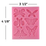 Molde de Silicona con Mariposas Surtidas NY Cake