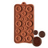 Molde de Silicona para Chocolate con Forma de Botones