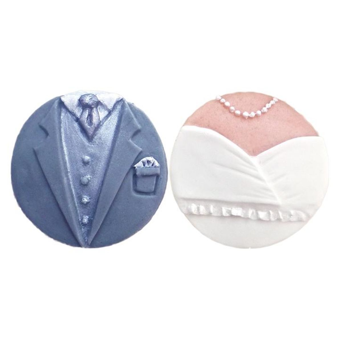 Molde para cupcakes de novios Karen Davies