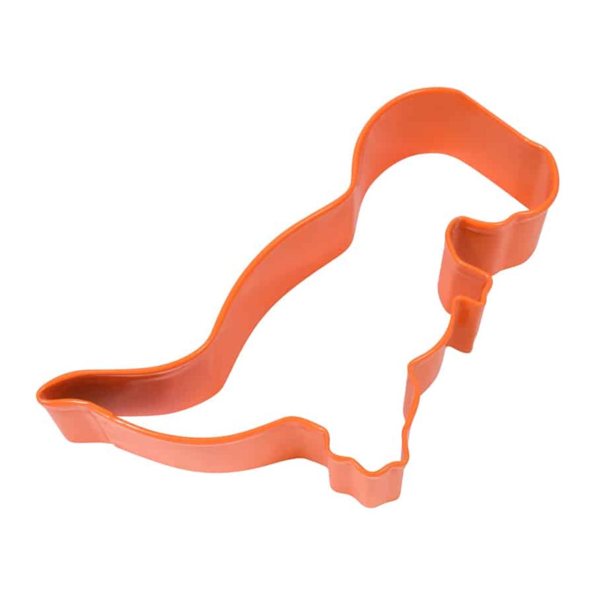 Cortador de galletas R&M Tiranosaurio Rex Bebé Naranja 4.75"