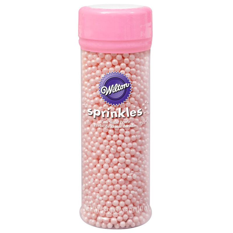 Wilton Perlas de azúcar rosas (Sprinkles)