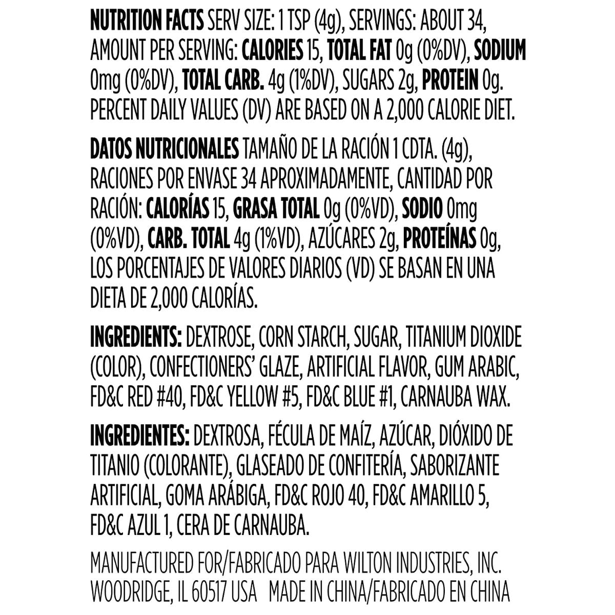 Wilton Sugar Pearls Silver 4.8oz
