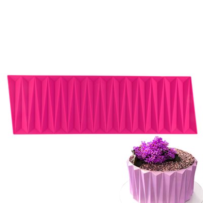 Molde de Impresión Fina Origami NY Cake
