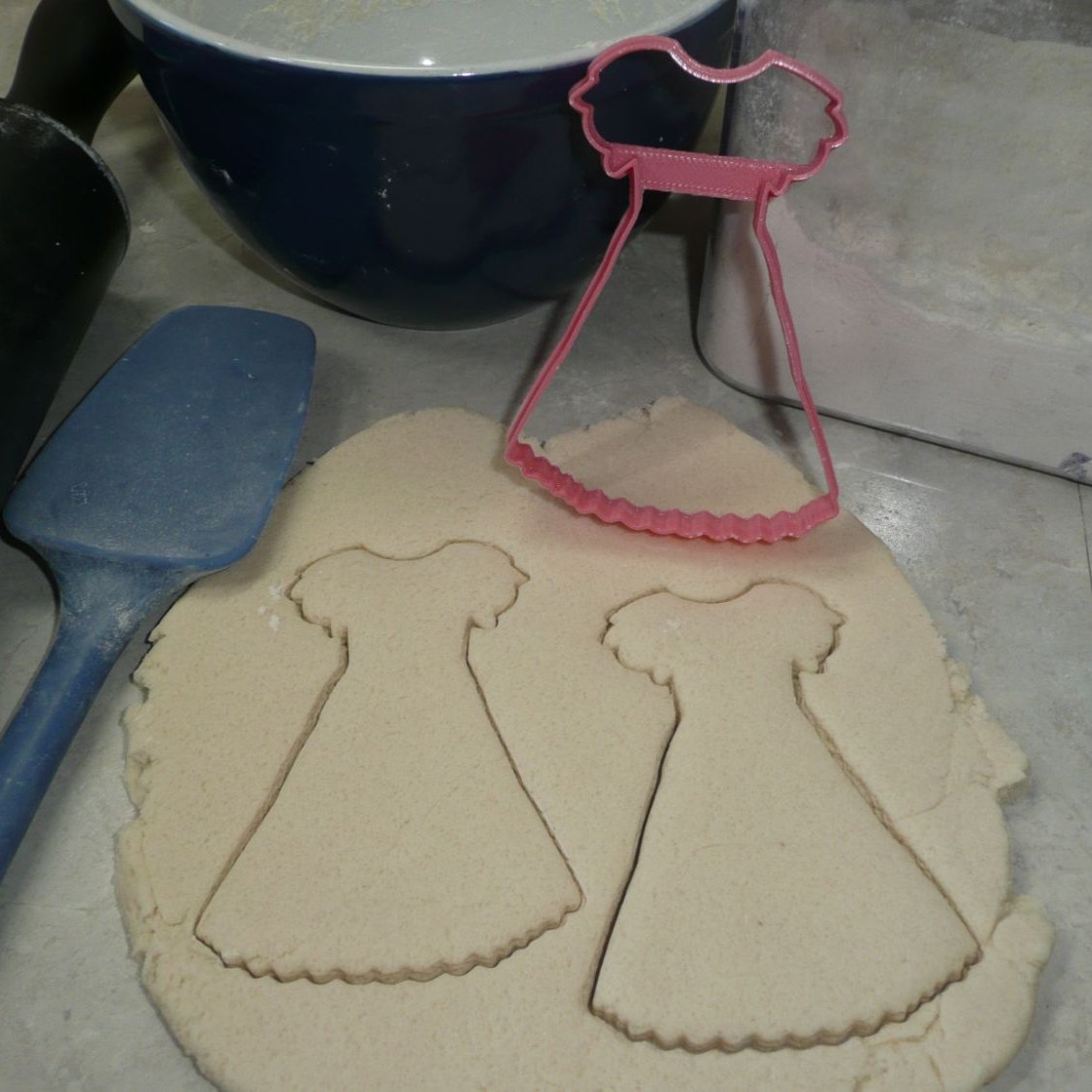 Cortador de fondant de vestido de Mirabel joven de Encanto