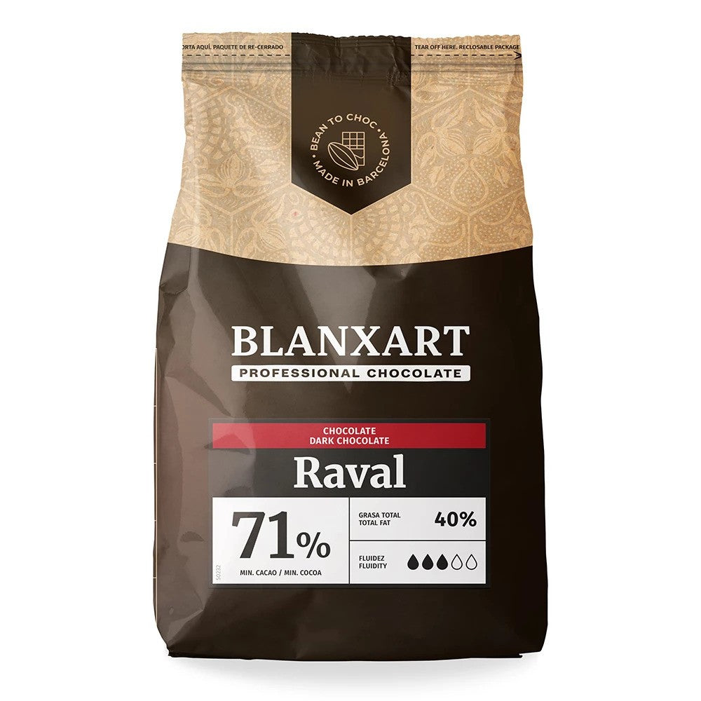 Blanxart Raval Dark Chocolate 71% 1kg