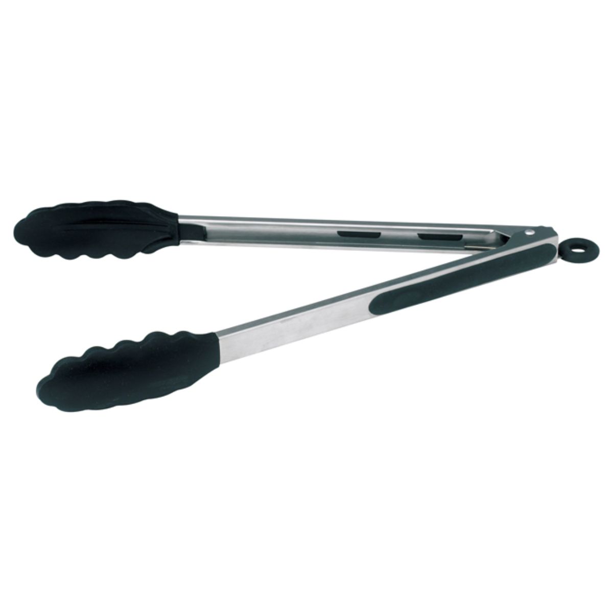 Pinzas de utilidad de silicona de acero inoxidable de 12" Winco