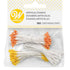 Wilton Estambres Artificiales, Paquete de 180 (Amarillo, Naranja y Blanco)