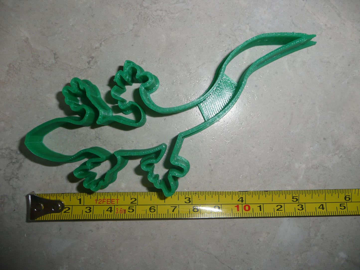 Cortador de fondant de gecko YNG