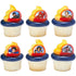 Anillos de Cupcake de La Liga de la Justicia: Valientes y Audaces