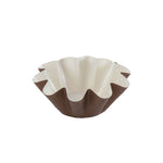 Medium Floret Cupcake Baking Cup Brown 1.875x3.56