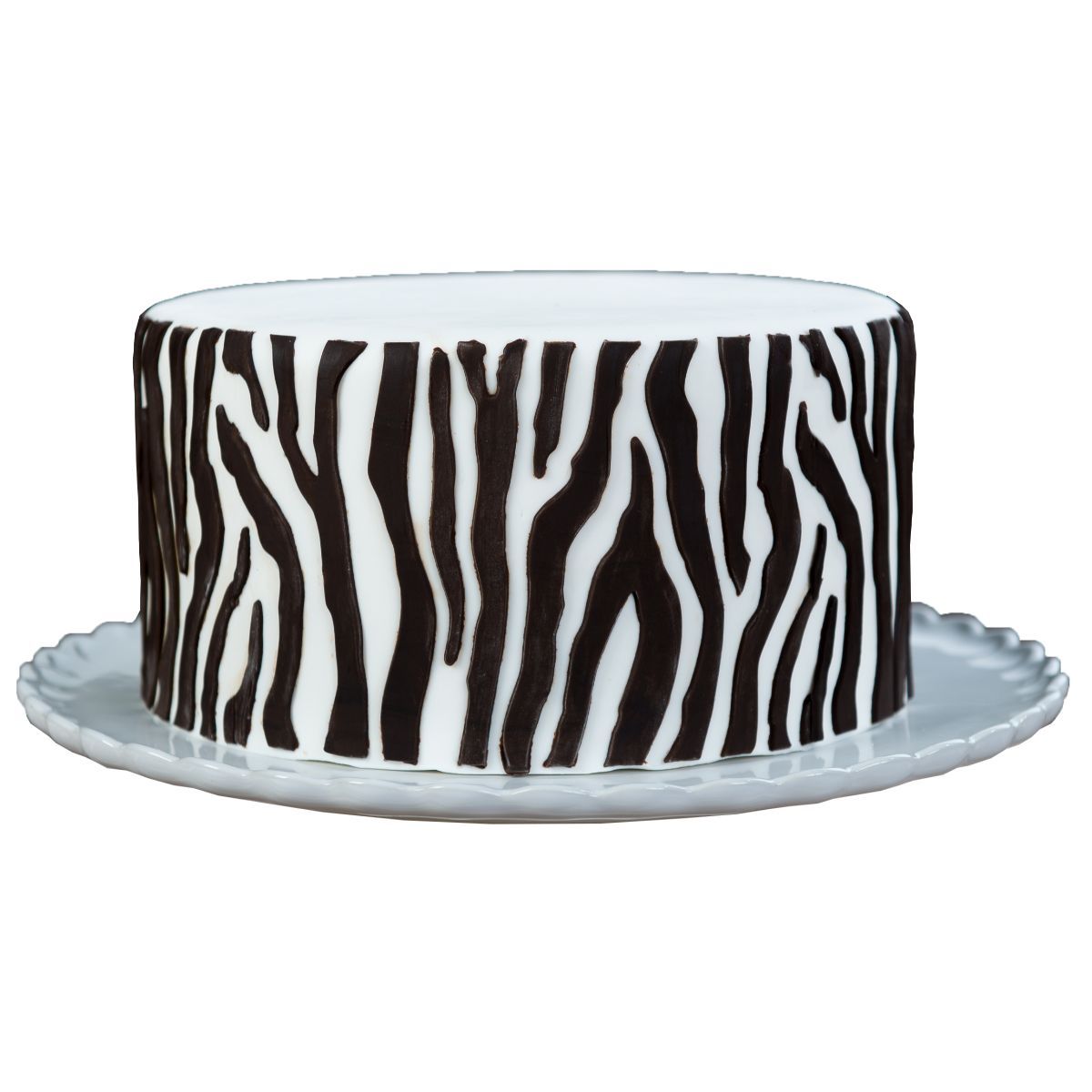 Zebra Onlay® silicone mold from Marvelous Molds with detailed zebra pattern for crafting and jewelry making projects.