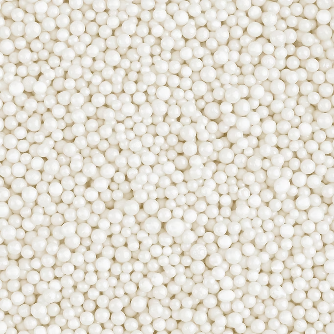5oz White Nonpareil Sprinkles