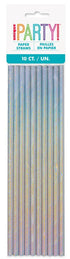 Unique Paper Straws - All Colors