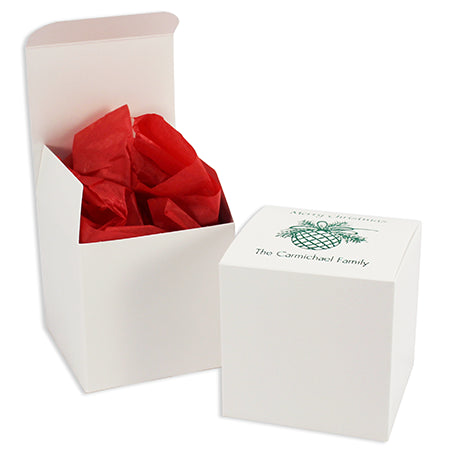 Box #38 - 4 x 4 x 4 White Cube Mug Box