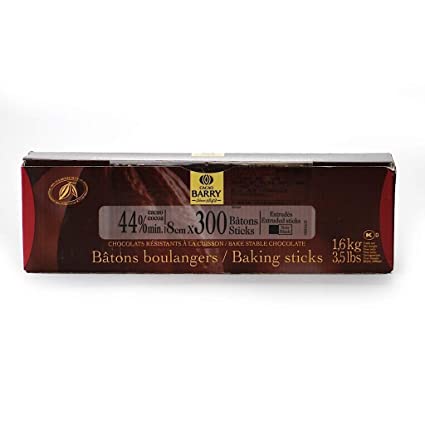 Barras de chocolate para hornear Callebaut