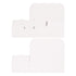 27W - Cajas Blancas para Caramelos y Dulces de 5 1/2 x 2 3/4 x 1 3/4 - 1/2 lb.
