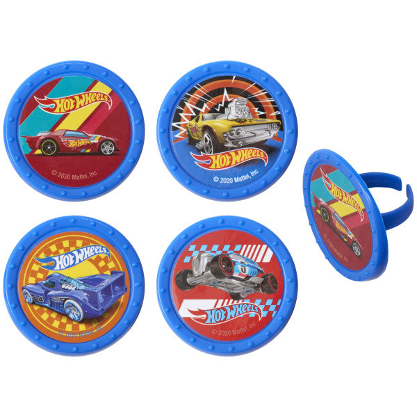 Hot Wheels Challenge Accepted Rings  12ct