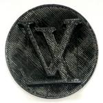 Fondant Cutter Louis Vuitton Stamp