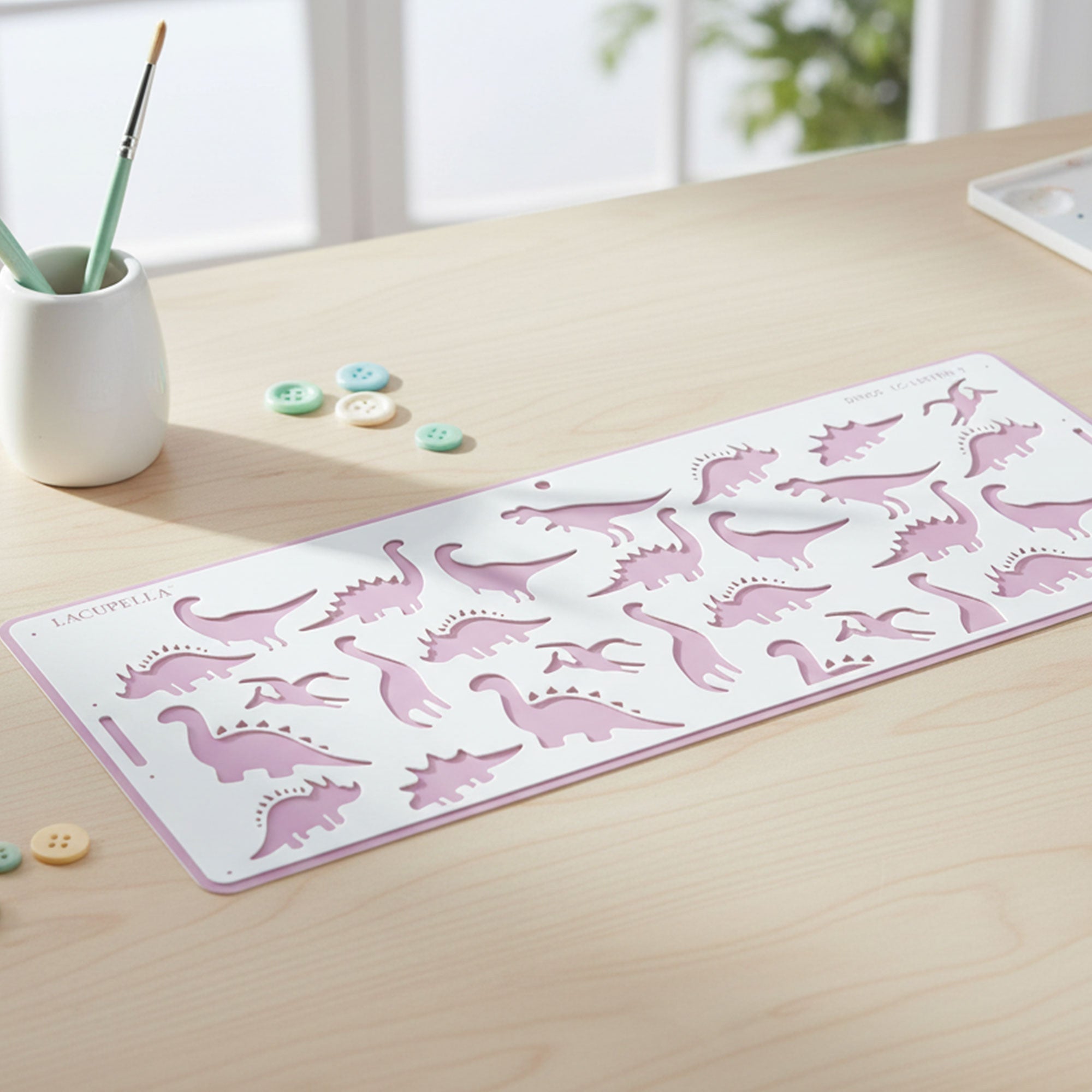 Cake Decorating Stencil DINOS
