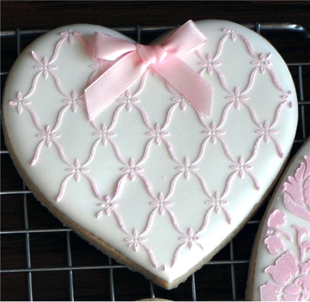 Lattice Cake Stencil