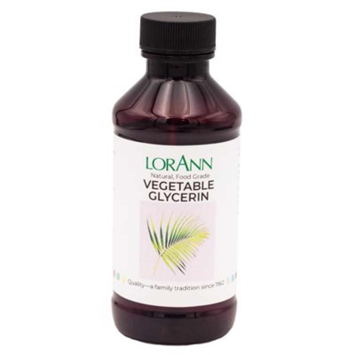 Glicerina vegetal LorAnn, natural 4oz