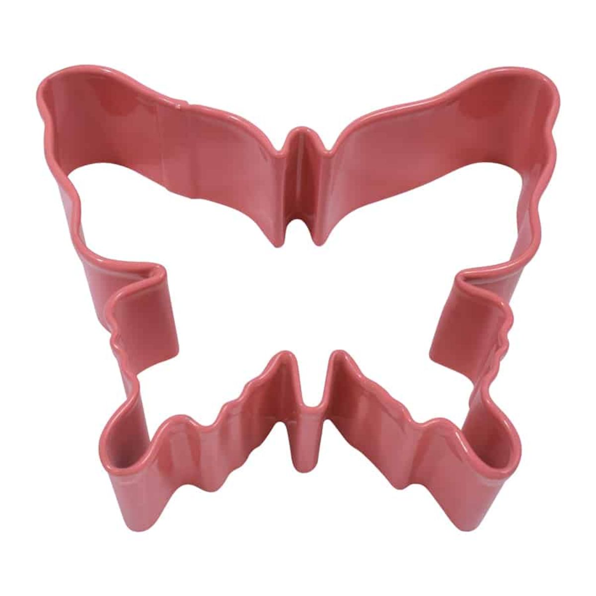 Cortador de galletas de mariposa R&M rosa 3.25"