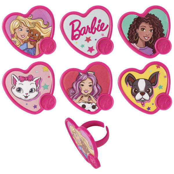 Barbie Be The Future Cupcake Rings 12ct