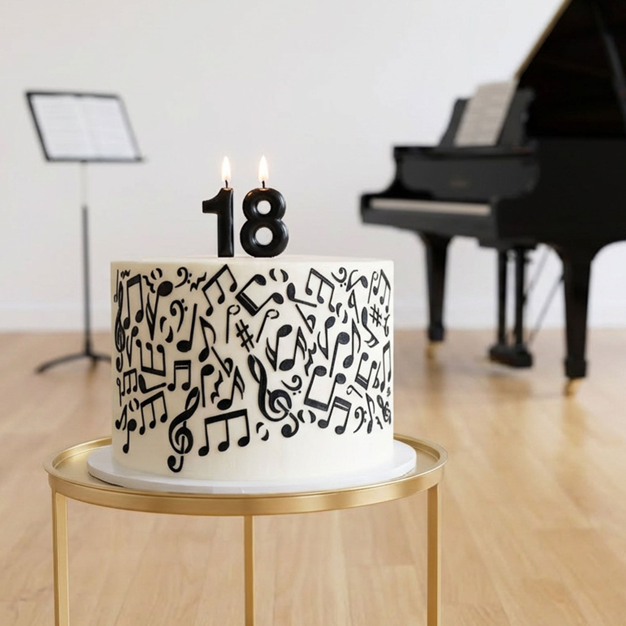 Cake Decorating Stencil MELODIA