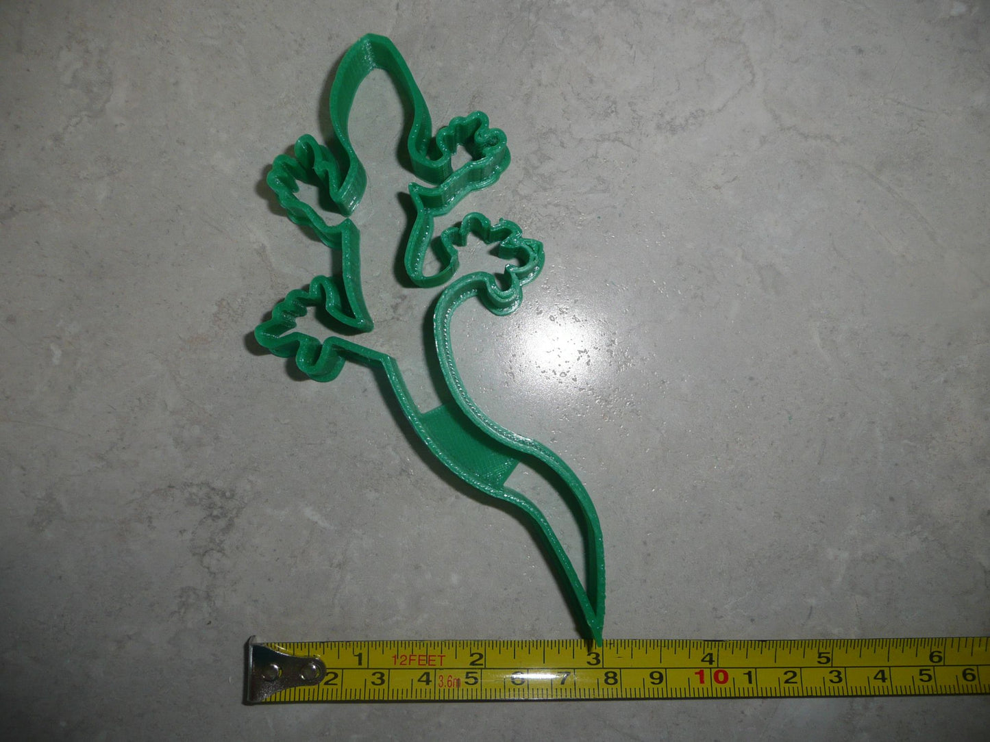Cortador de fondant de gecko YNG
