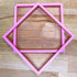 KM Stencil Holder Pink 5.5'