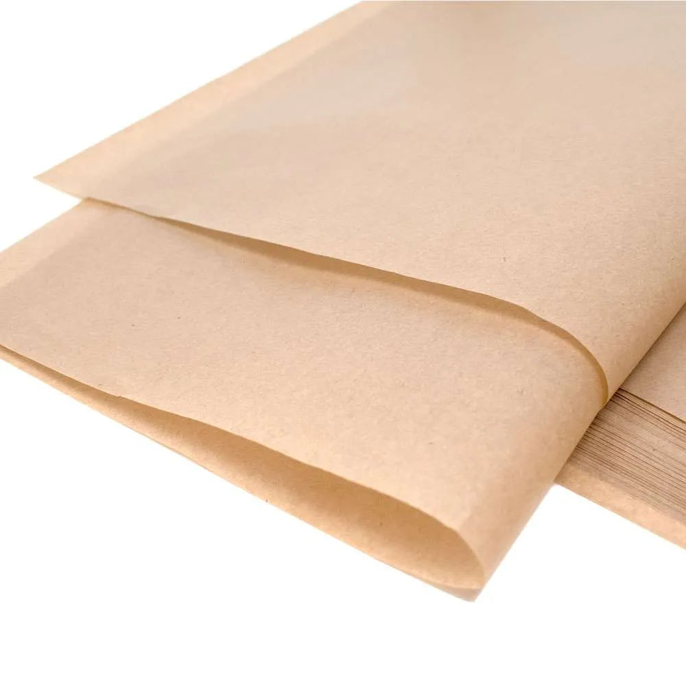 Papel de Horno Sin Blanquear, Precortado 16x12, 100 Unidades
