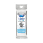 Satin Ice Silver Shimmer Fondant — 4oz or 1lb