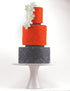 Satin Ice fondant in various colors and sizes, soft and smooth icing for cake decorating, shown in the image.
