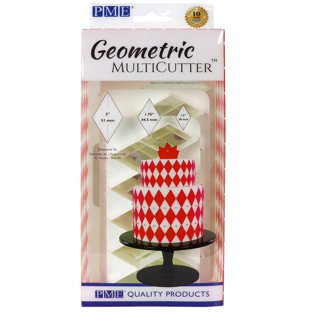 Set de cortadores multi-formas XL de diamante PME Geo