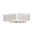 27W - 5 1/2 x 2 3/4 x 1 3/4 White Candy & Fudge Boxes- 1/2 lb.