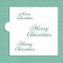 Merry Christmas Cake Stencil