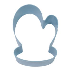Cortador de galletas de manopla azul 3.5"