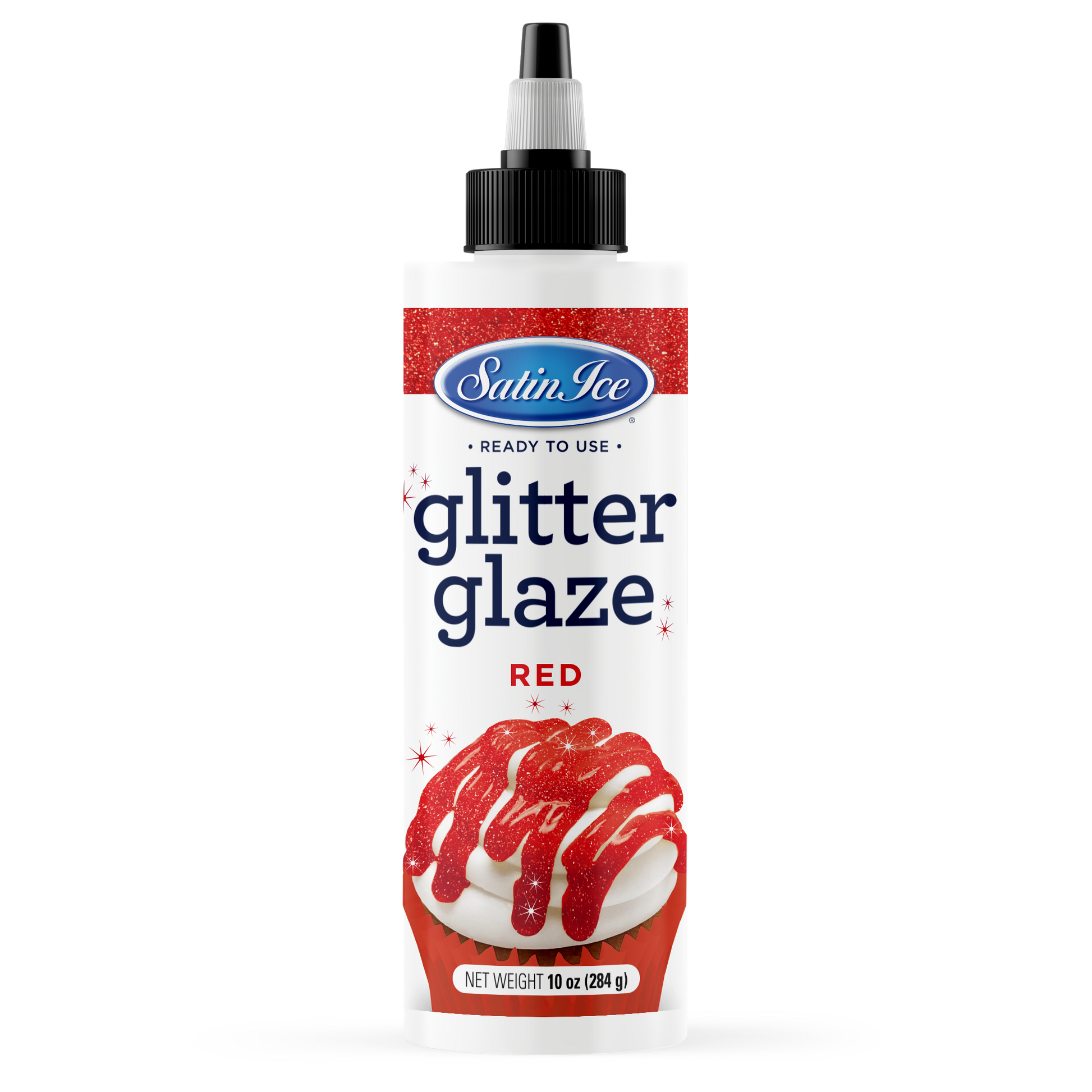 Glitter Glaze - Red 10oz
